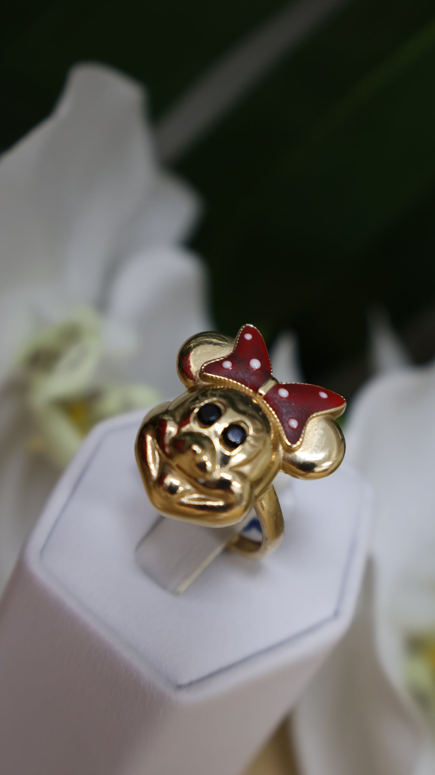 anillo de mujer 14k de minni