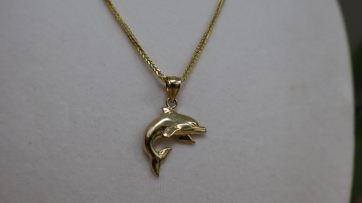 Dije de 10k de delfin