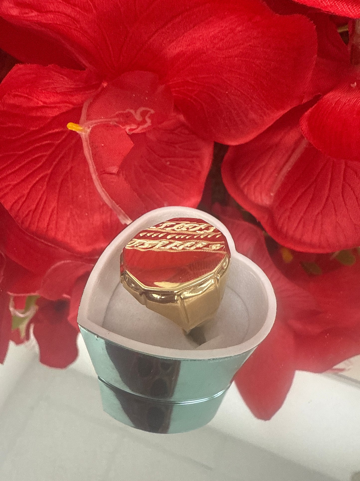 Anillo de hombre de oro 10k