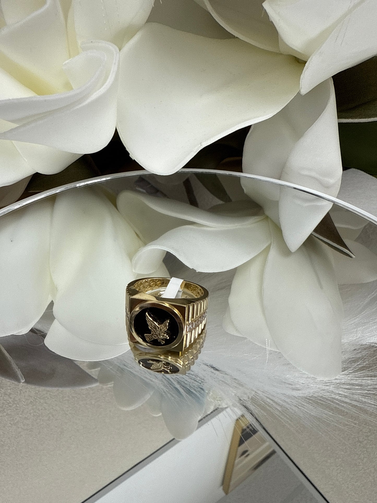 Anillo de Hombre de aguila 10k
