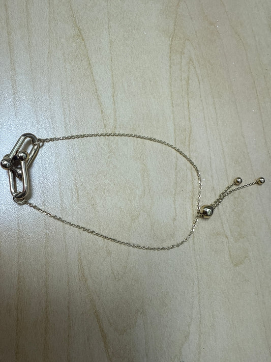 Esclava de mujer tejido chino en oro 14
