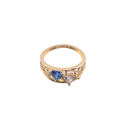 Anillo de mujer en oro 14k