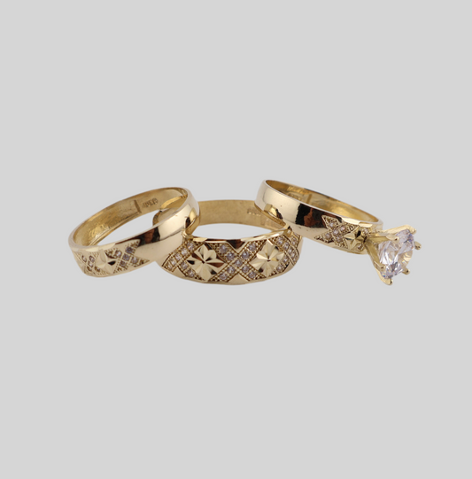 Anillos de Matrimonio con Sirconia