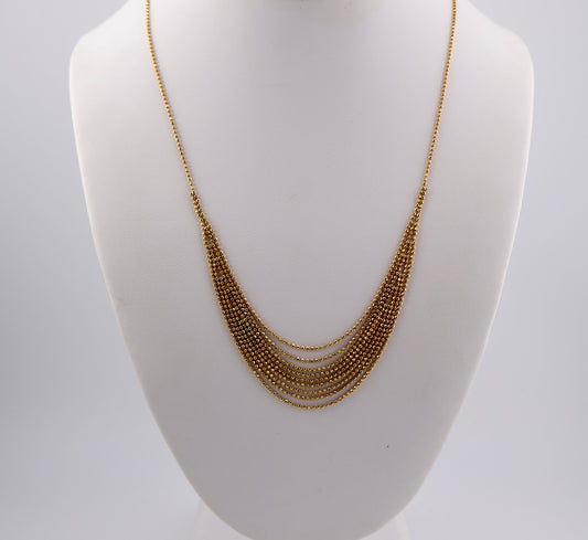 Chain for women layered cut