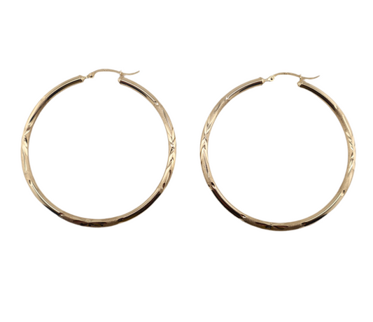 Argollas de mujer en oro 14k