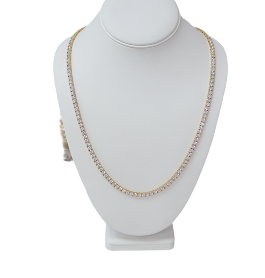Cadena Tenis oro 10k