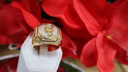 anillo de alacran 14k de hombre