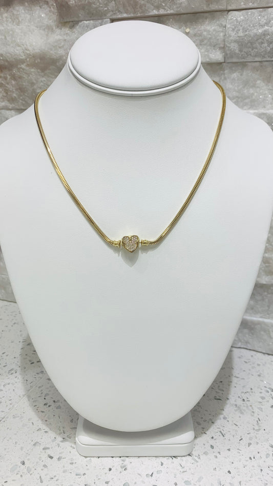 Pandora style 14k gold chain