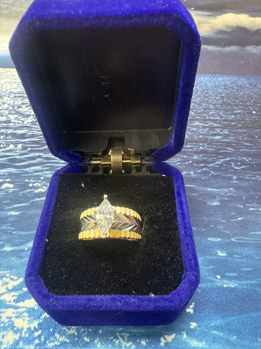 Anillo de Matrimonio con piedra