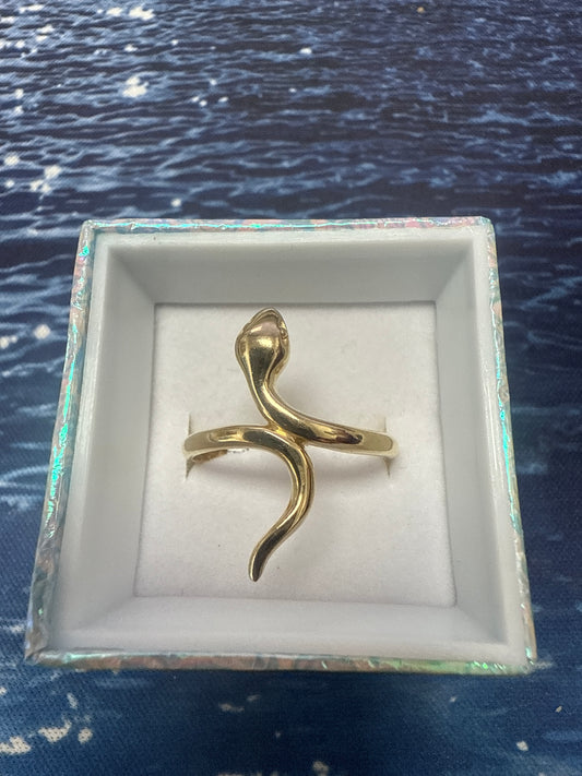 Anillo de maja fino de 10k