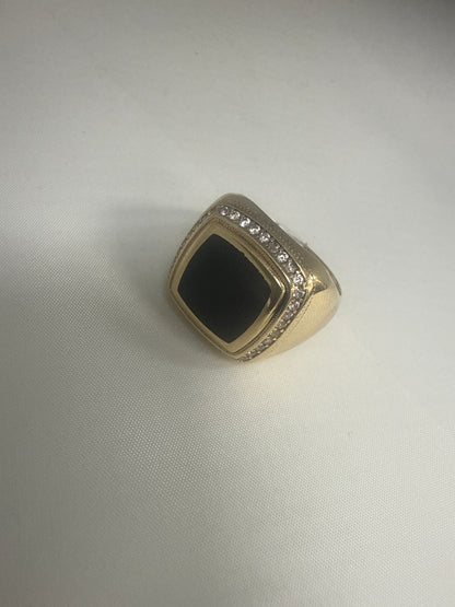 ANILLO CON PIEDRA ORO 14K