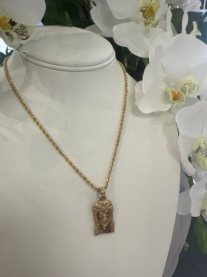Cadena Estilo torsal  de 10k